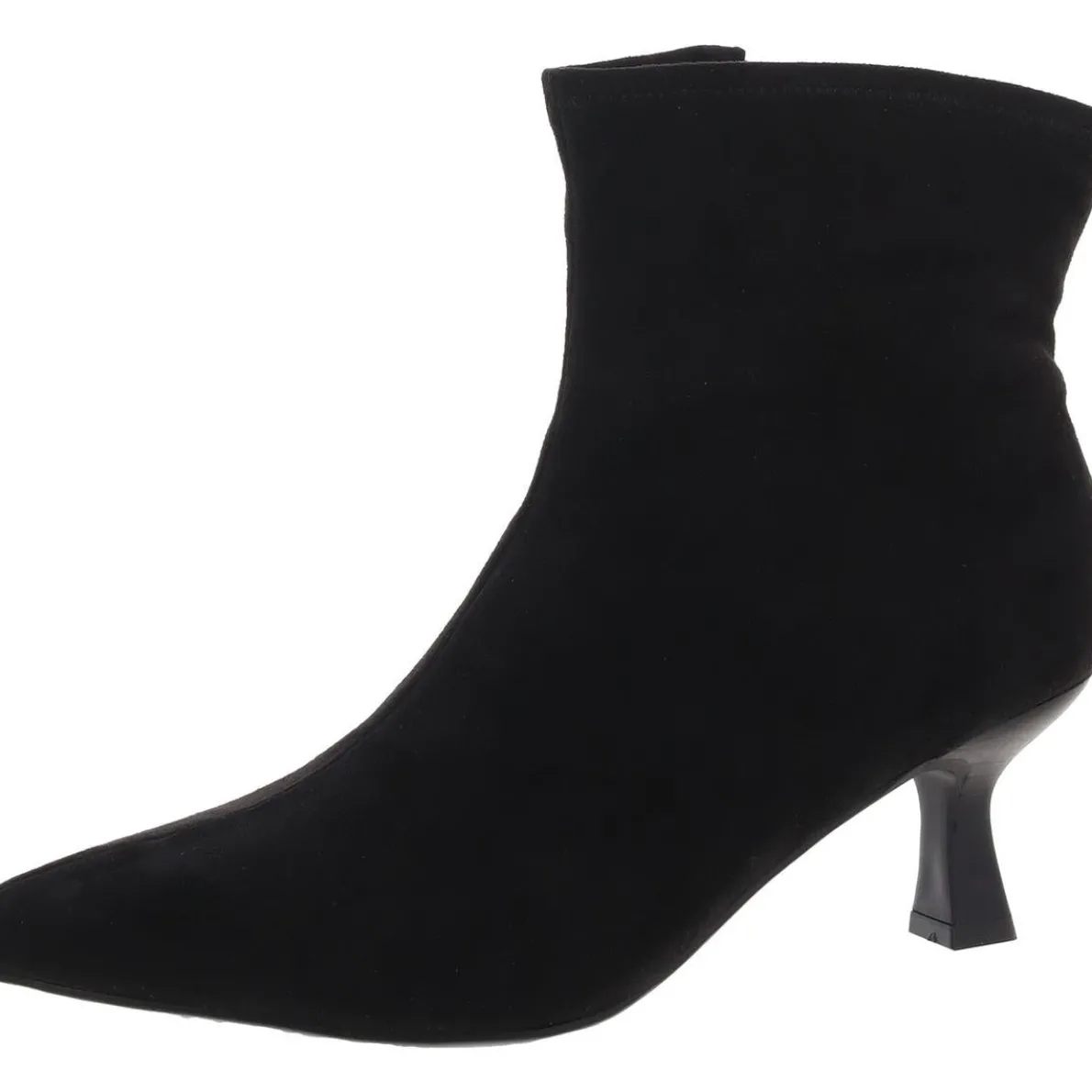 Nidia Faux Suede Zip Up Ankle Boots