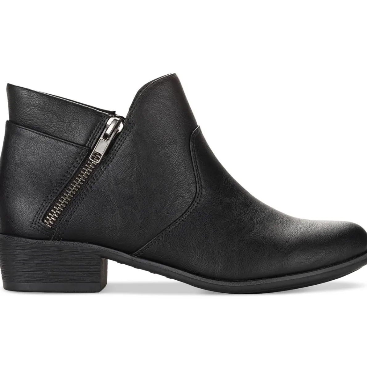 Adelinee Padded Insole Almond Toe Ankle Boots