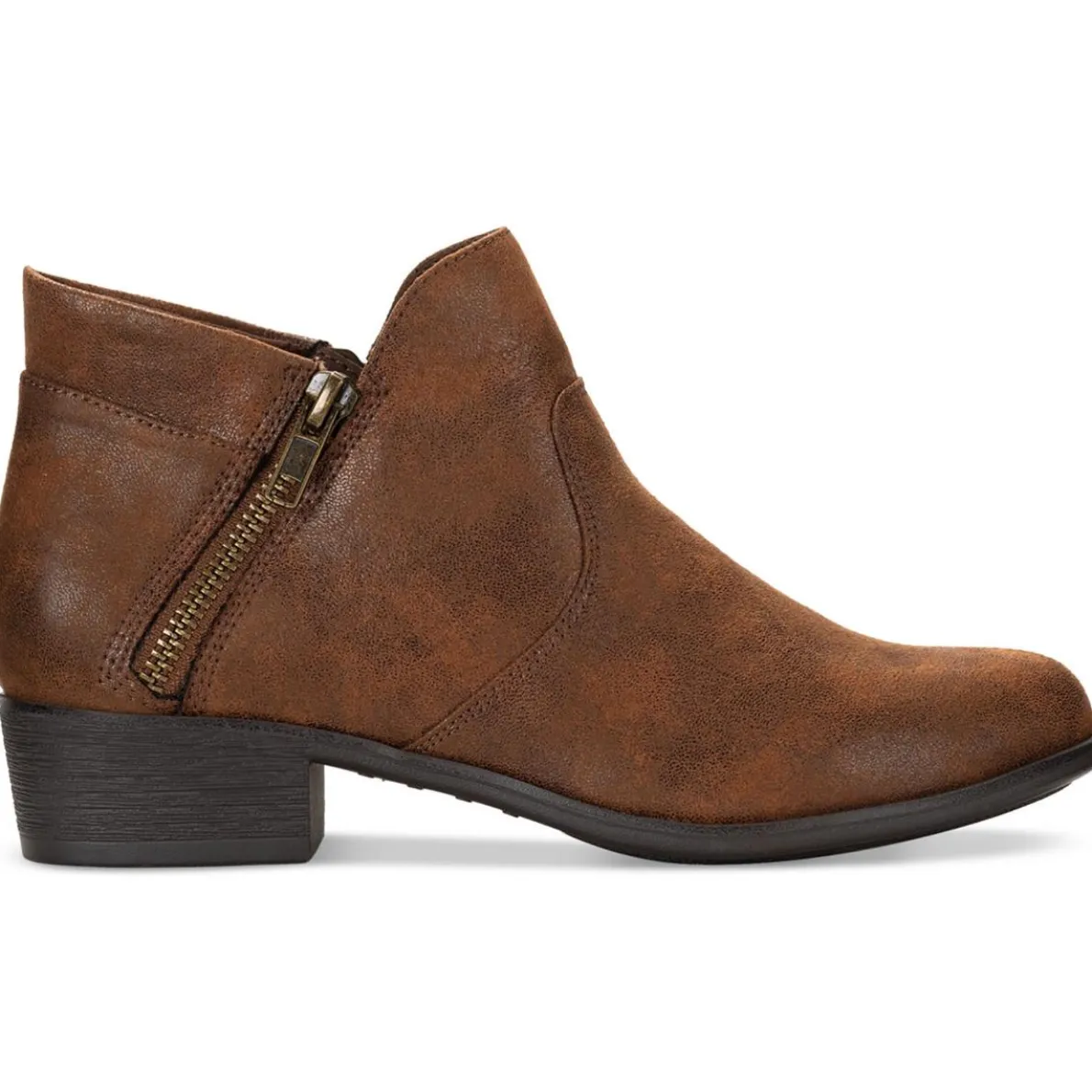 Adelinee Padded Insole Almond Toe Ankle Boots