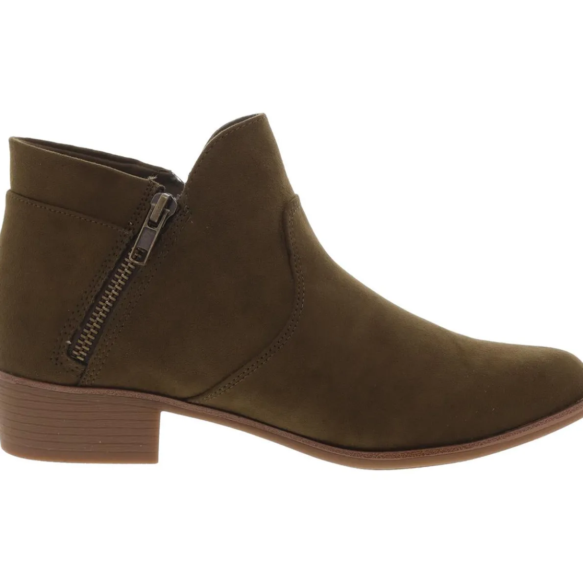 Adelinee Padded Insole Almond Toe Ankle Boots