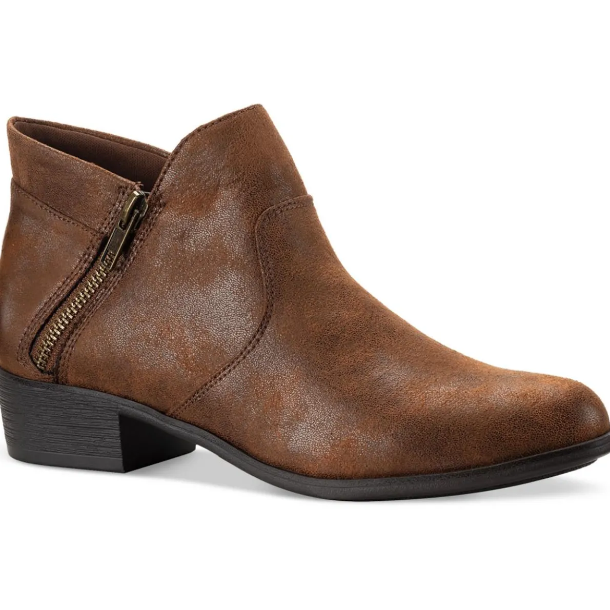 Adelinee Padded Insole Almond Toe Ankle Boots