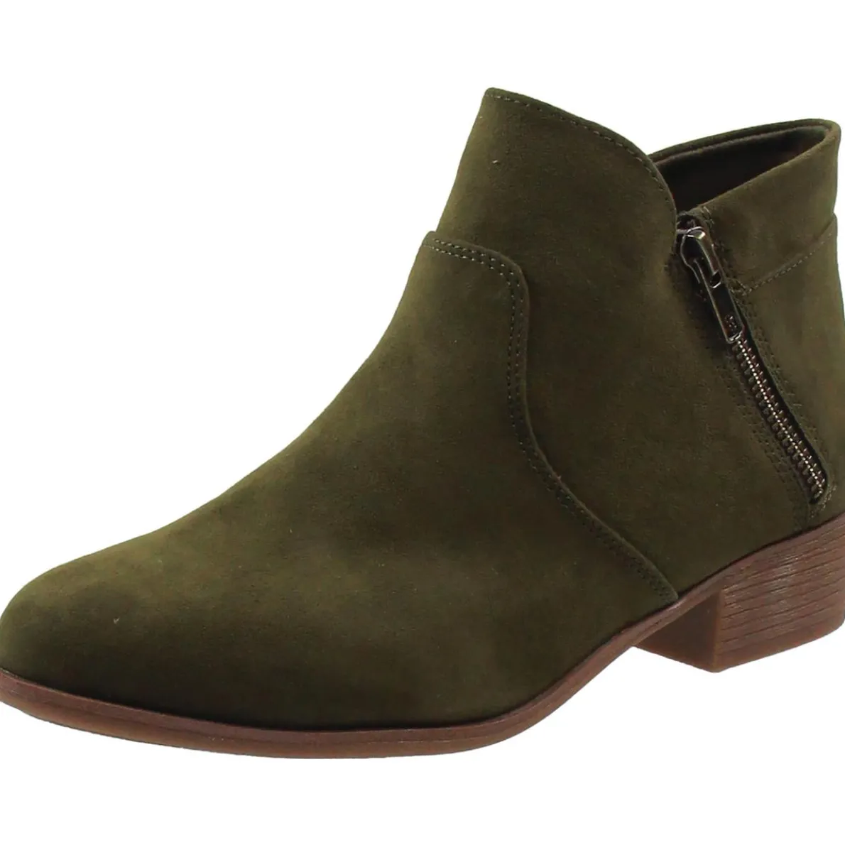 Adelinee Padded Insole Almond Toe Ankle Boots
