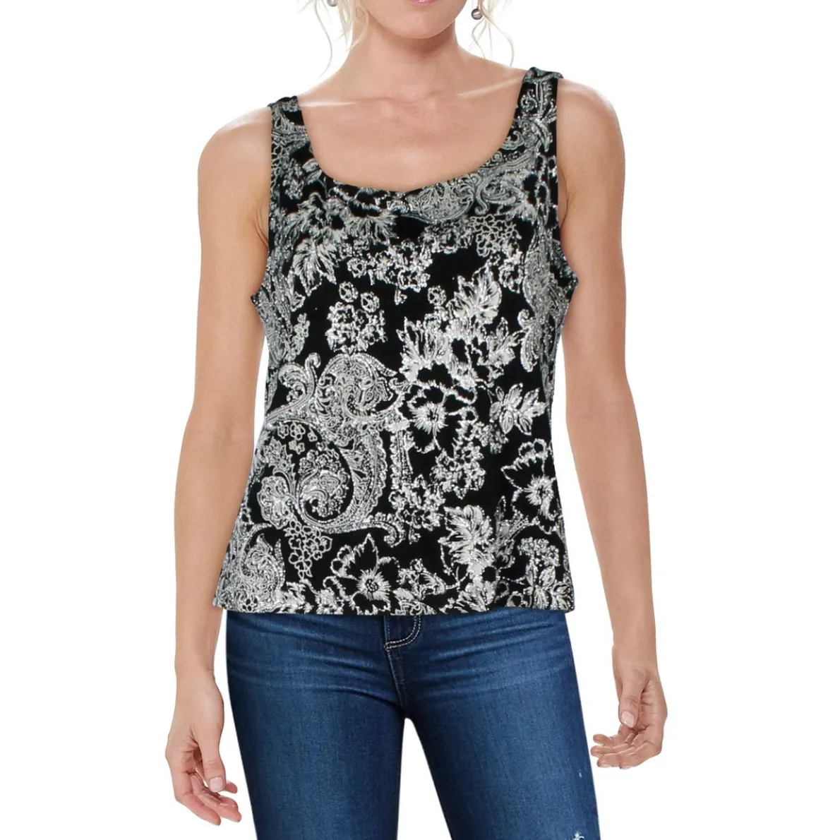 Petites 2-in-1 Open-Front Blazer