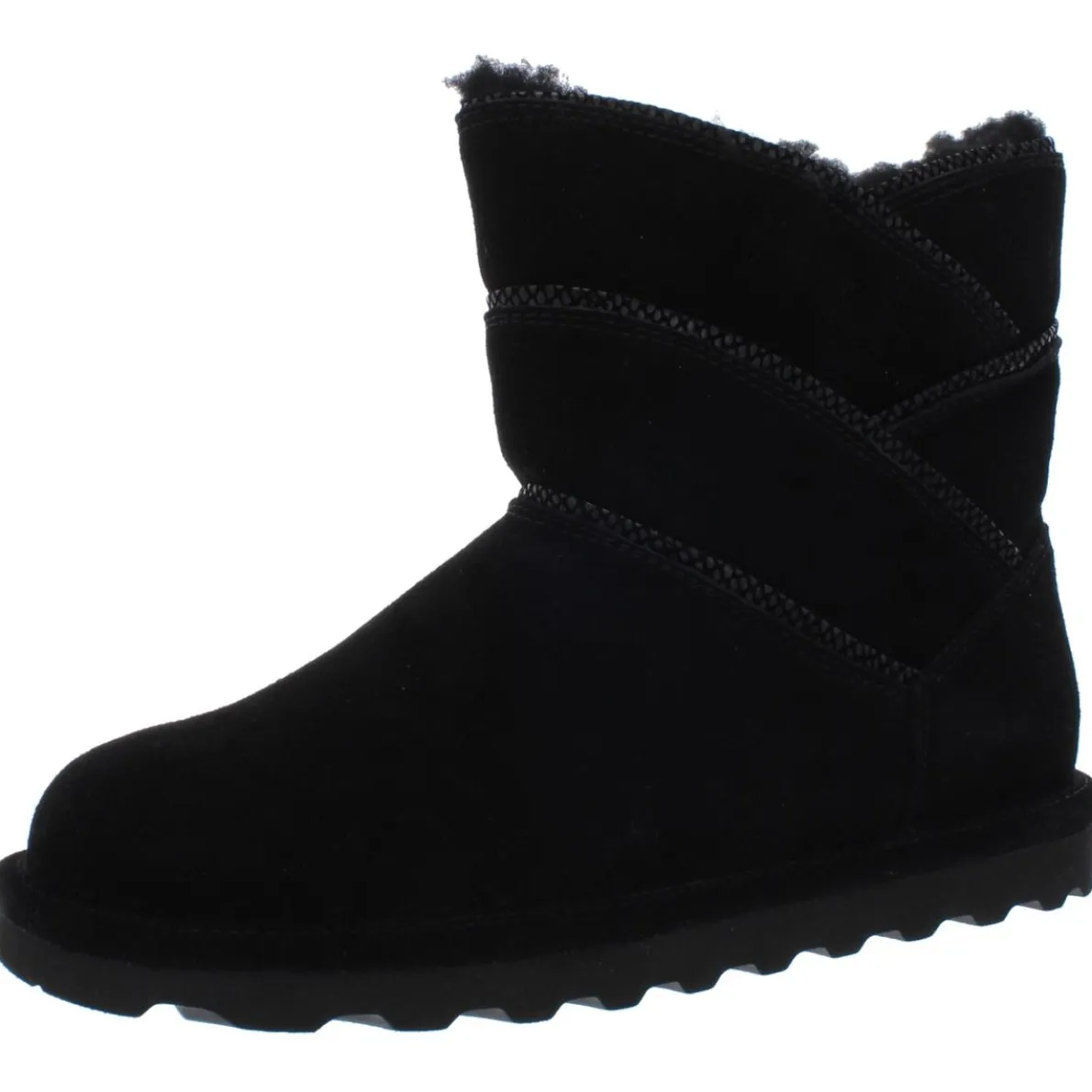 Angela Suede Fur Lined Winter Boots