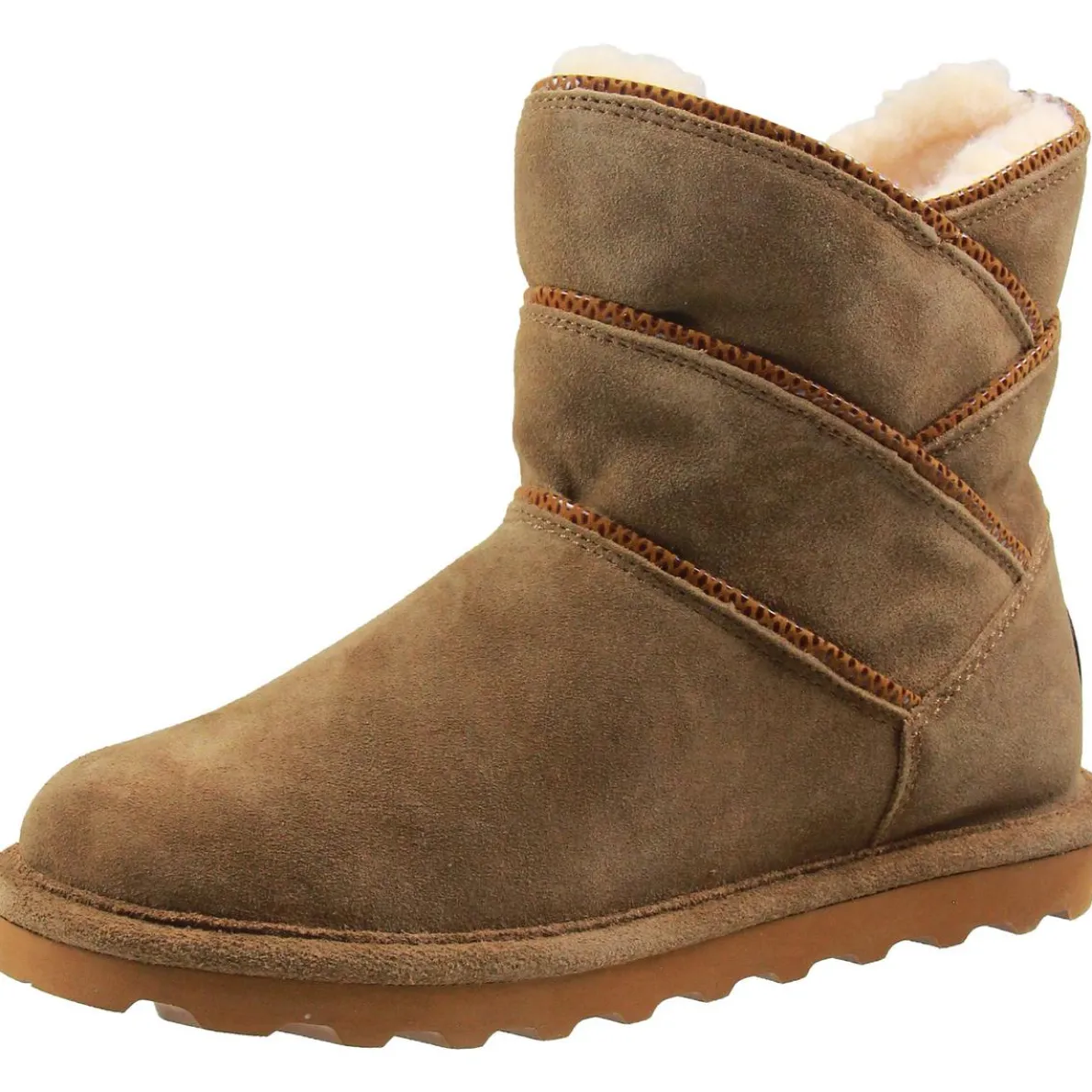 Angela Suede Fur Lined Winter Boots