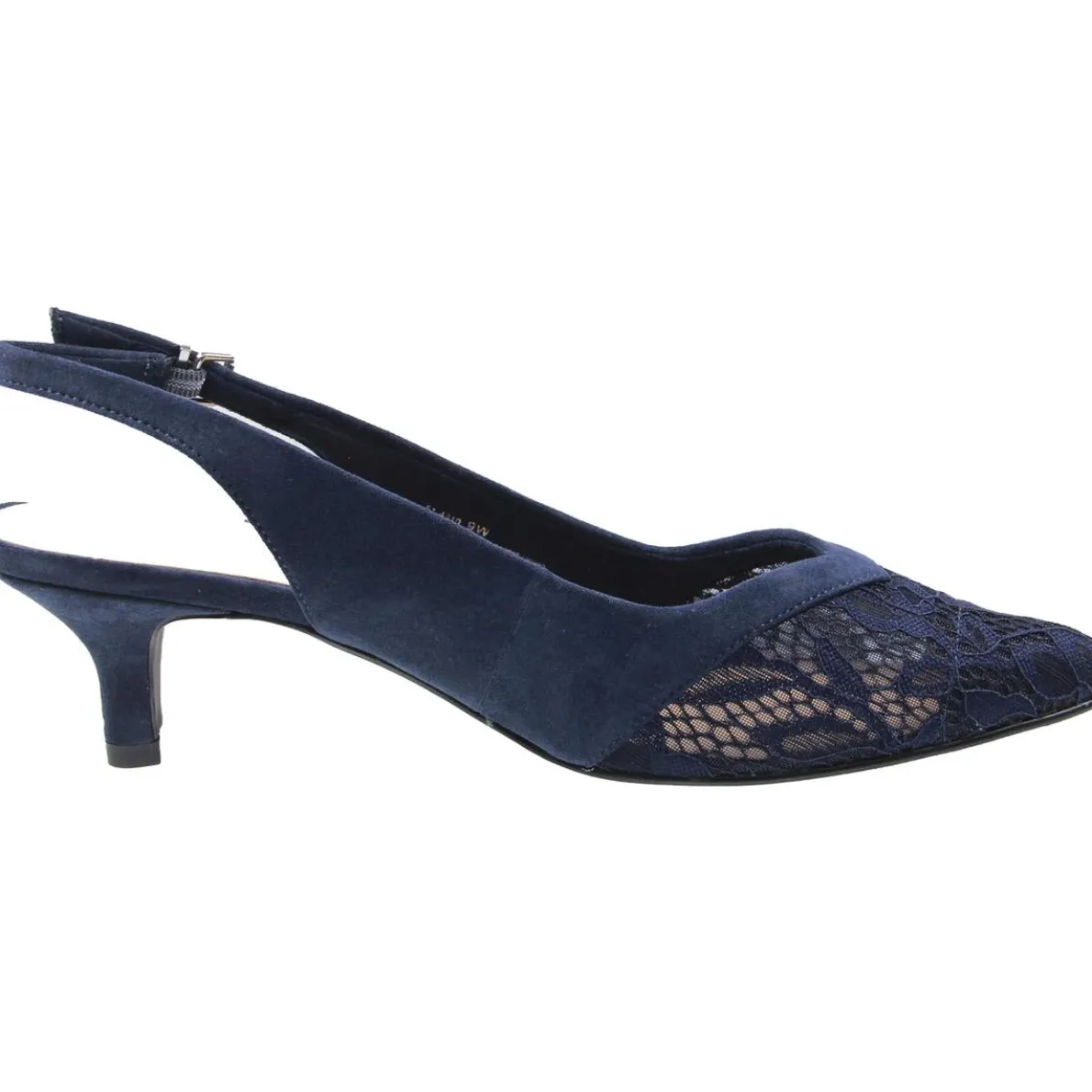 Marquette Comfort Insole Faux Suede Slingback Sandals