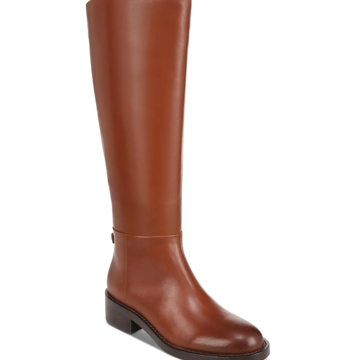 Mable ATH Leather Block Heel Knee-High Boots