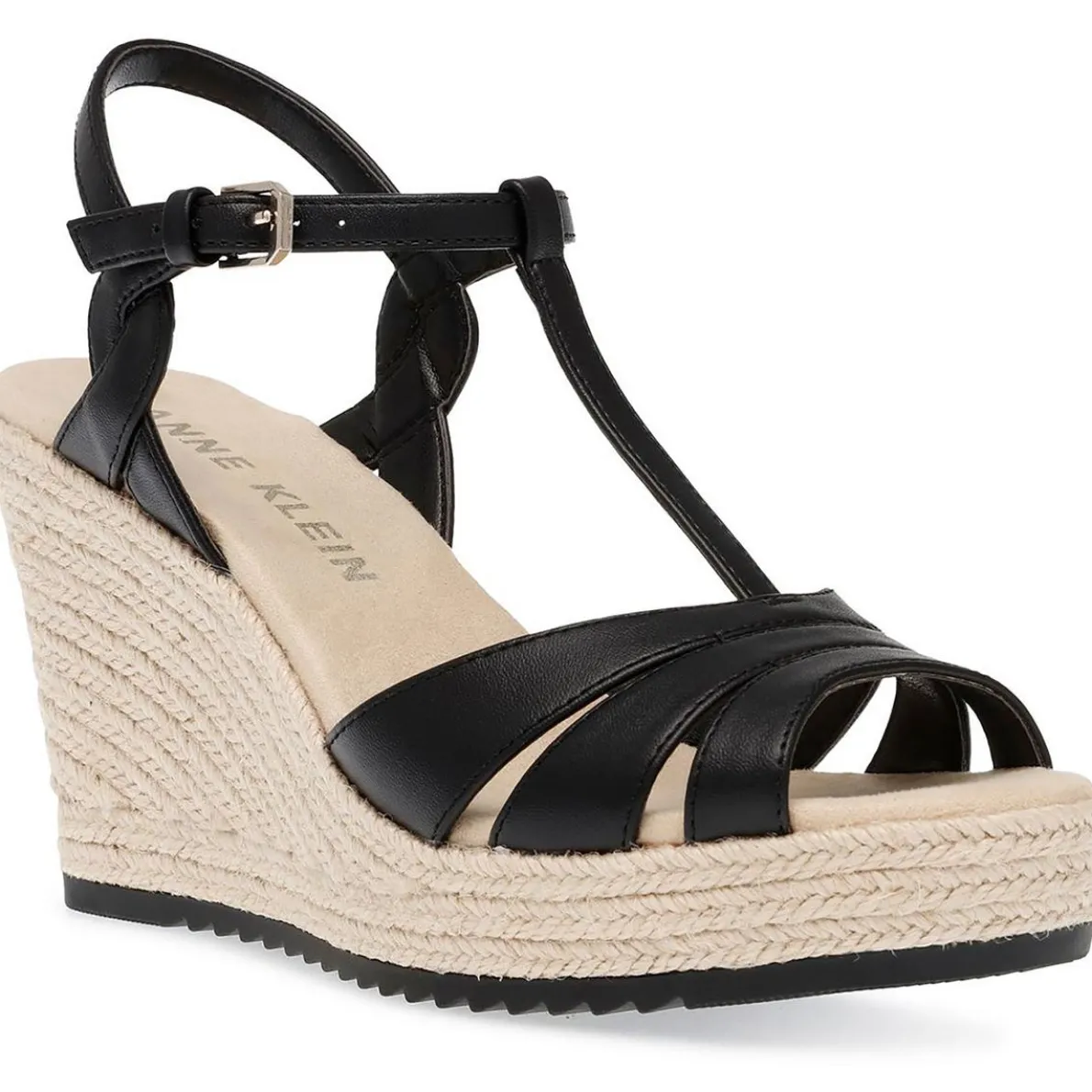 Waves Raffia Dressy Wedge Sandals