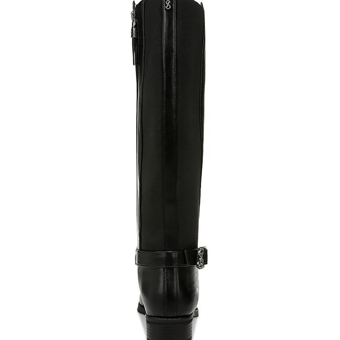 Percy Leather Block Heel Knee-High Boots