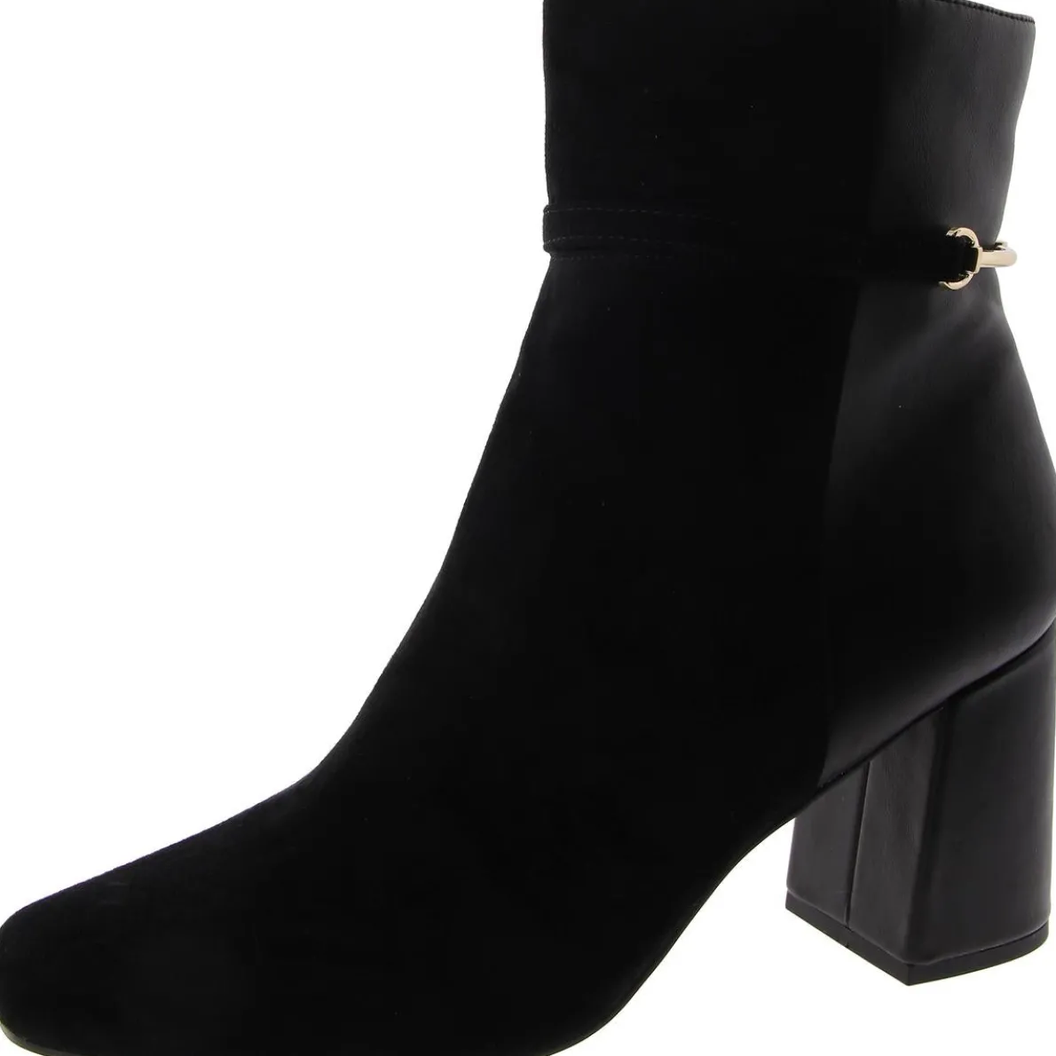 Quincy Suede Zipper Mid-Calf Boots