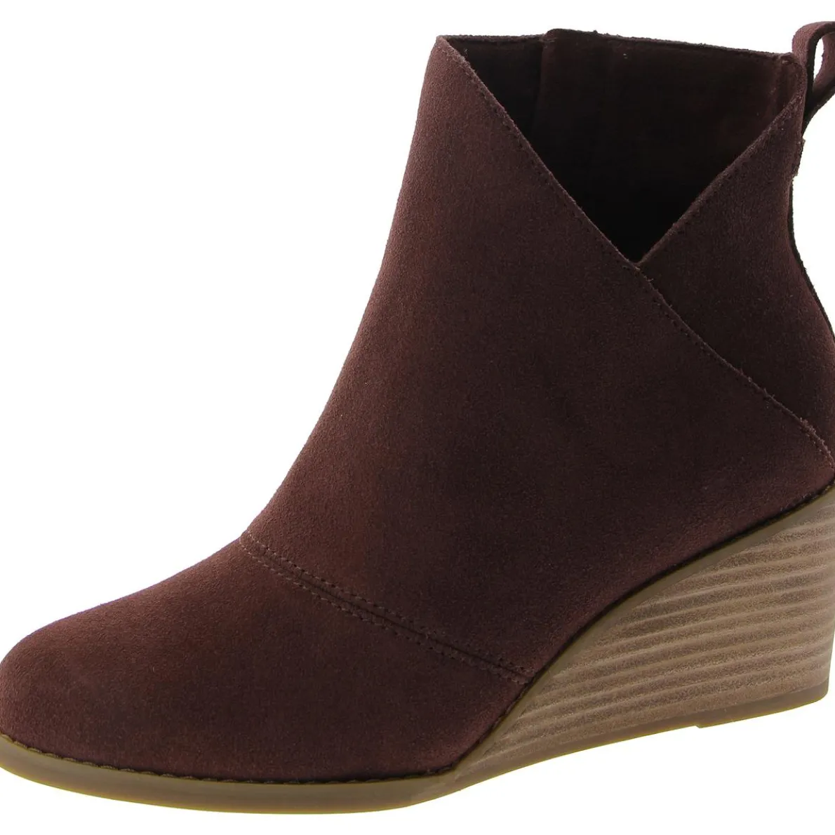 Sutton Suede Wedge Ankle Boots