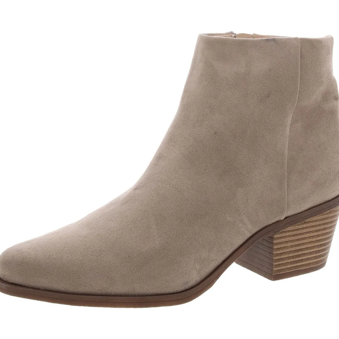 Padded Insole Faux Suede Ankle Boots