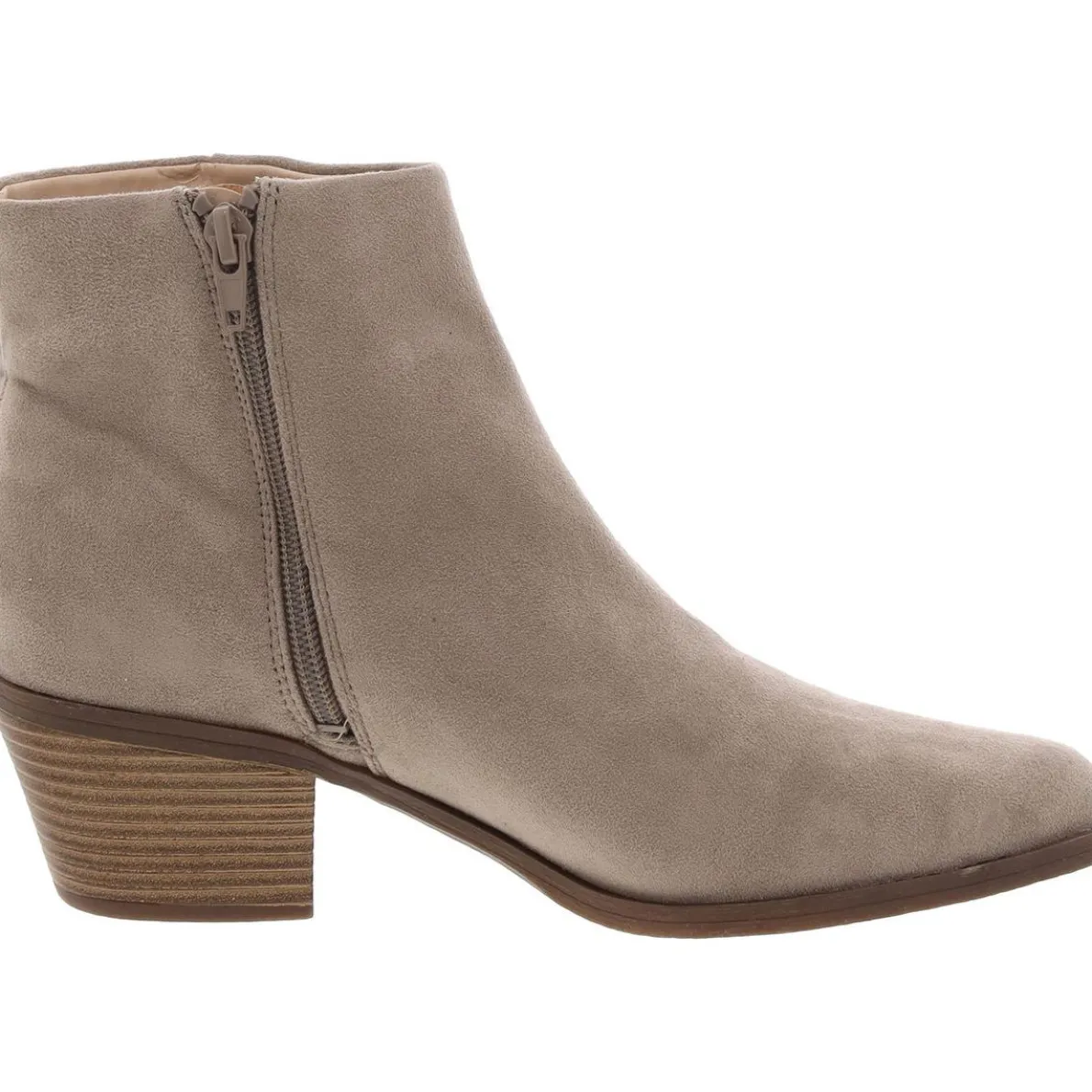 Padded Insole Faux Suede Ankle Boots