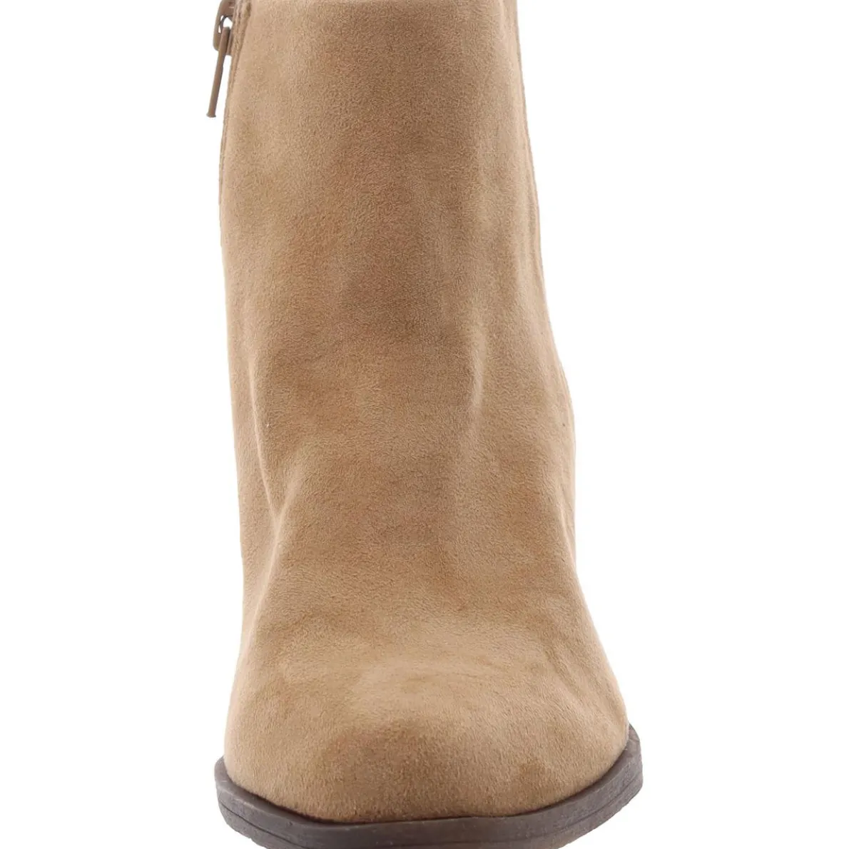 Padded Insole Faux Suede Ankle Boots