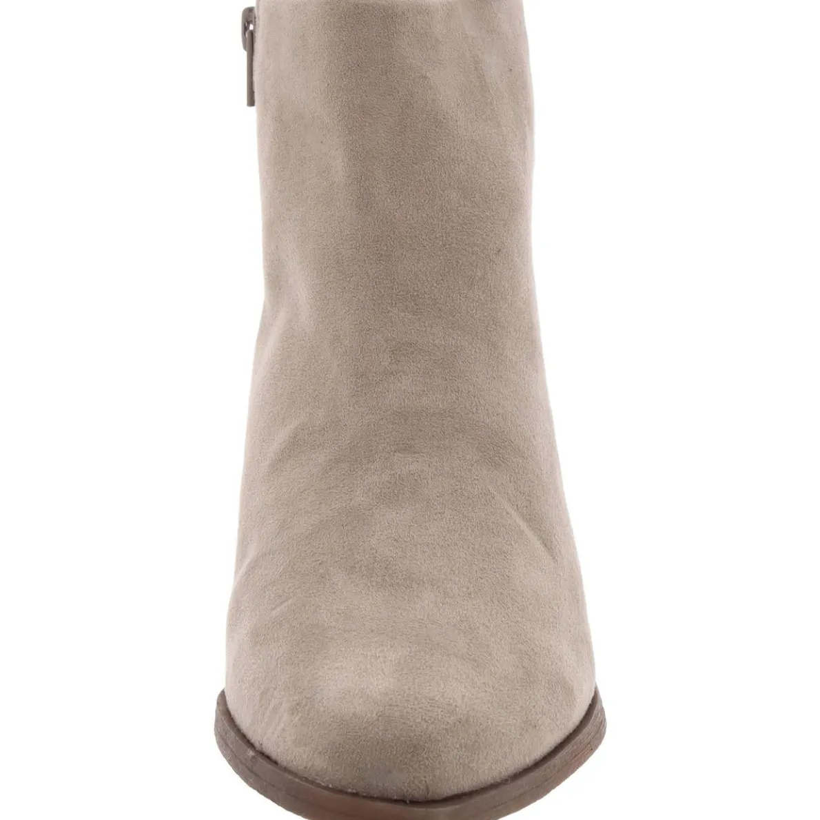 Padded Insole Faux Suede Ankle Boots