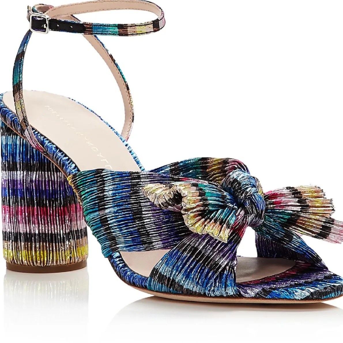 Ankle Strap Padded Insole Heels