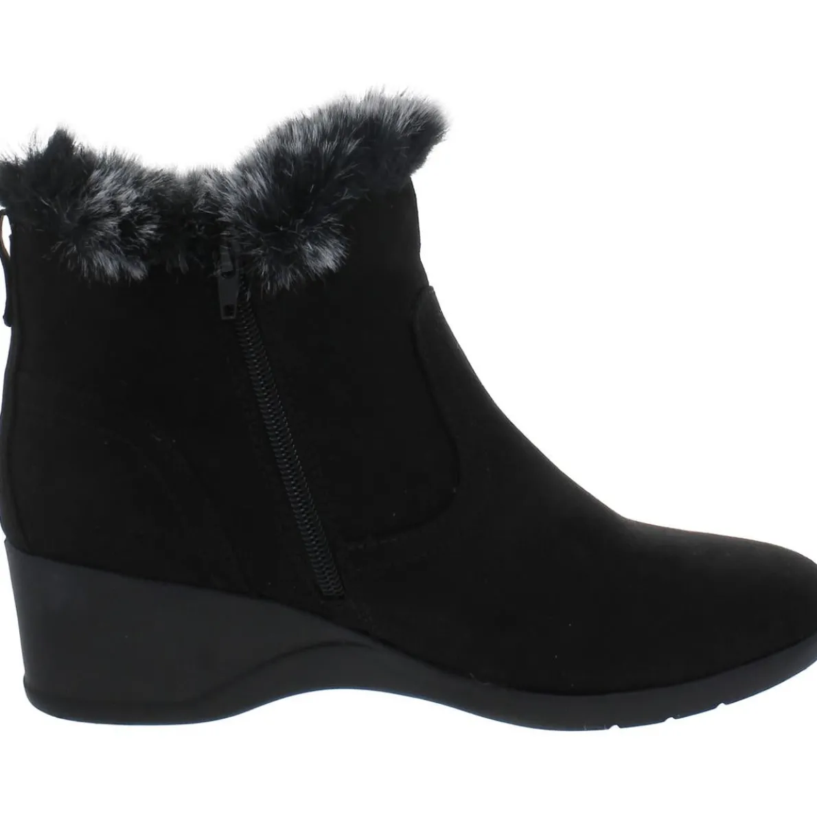 Carleen Faux Suede Ankle Boots