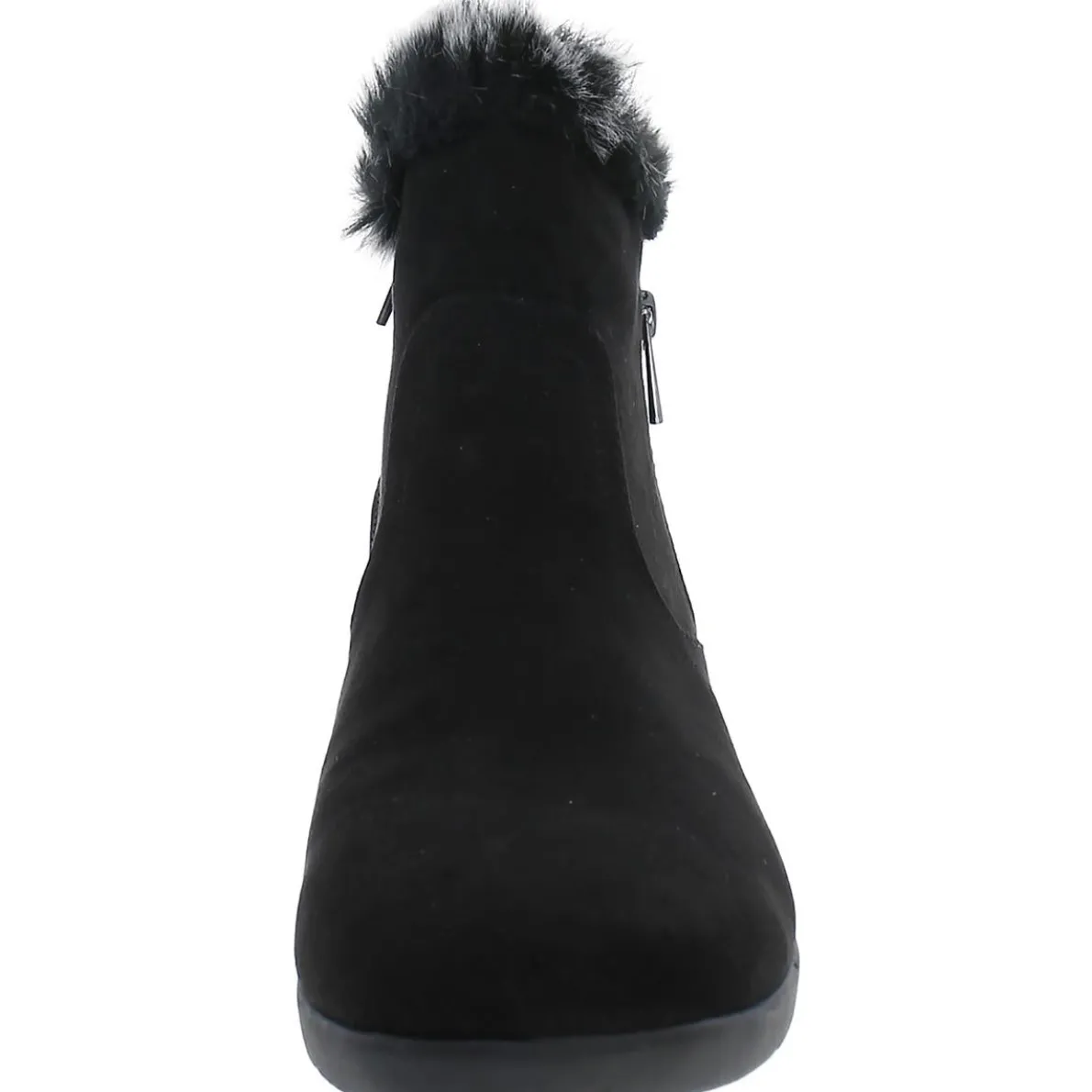 Carleen Faux Suede Ankle Boots