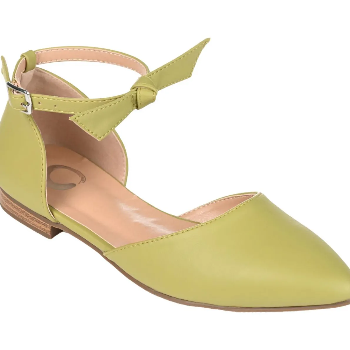 Vielo Faux Leather Pointed Toe D'Orsay