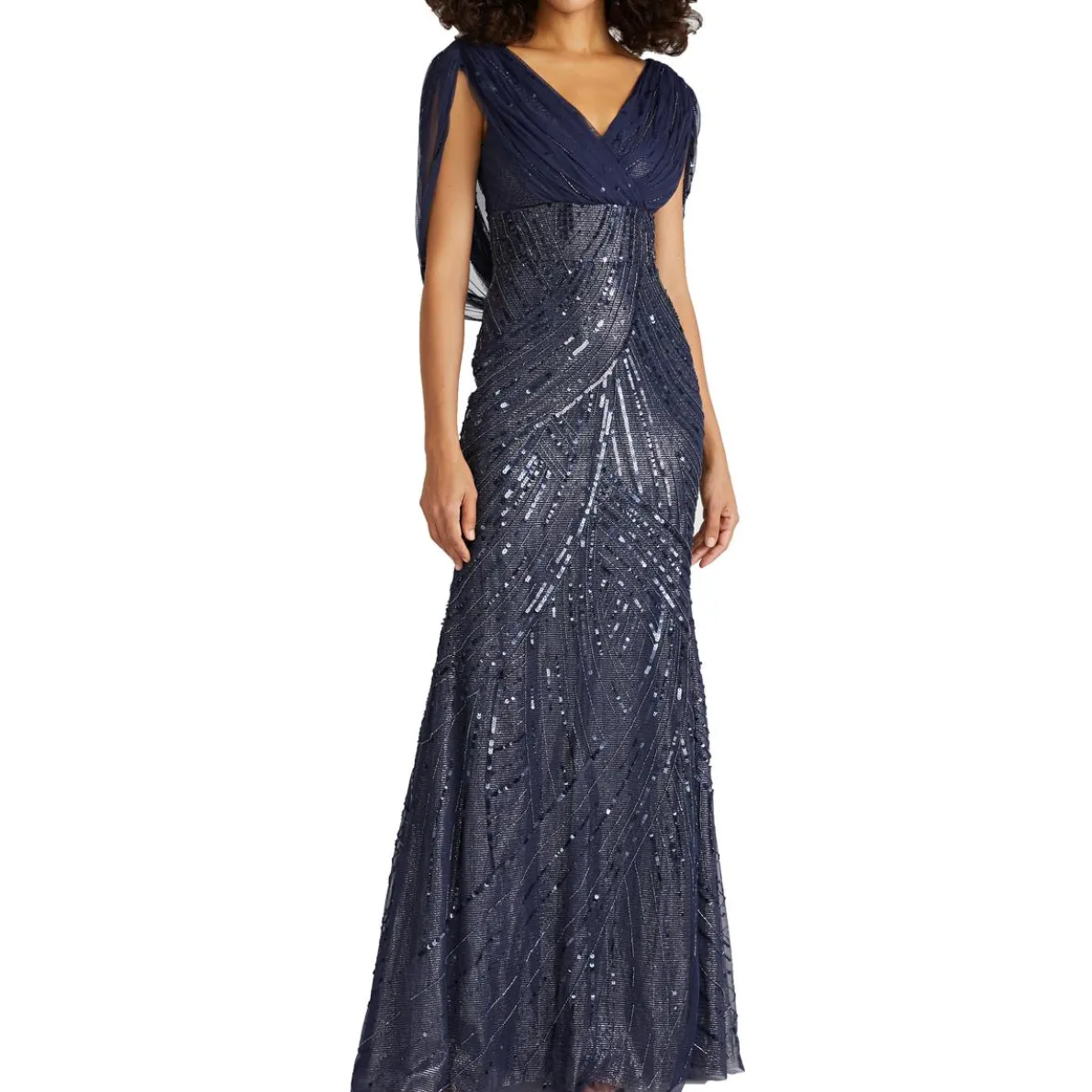Addie Beaded Evening Dress