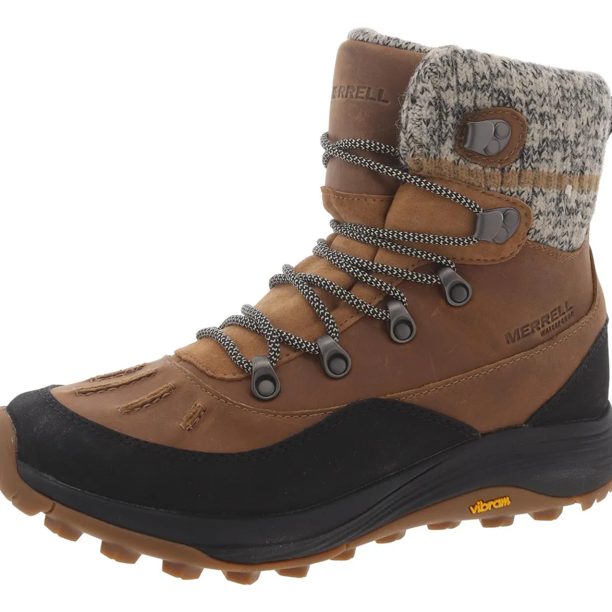 Lace Up Cold Weather Shearling Boots