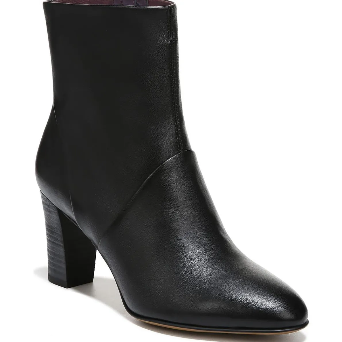 Pia Zipper Ankle Boots