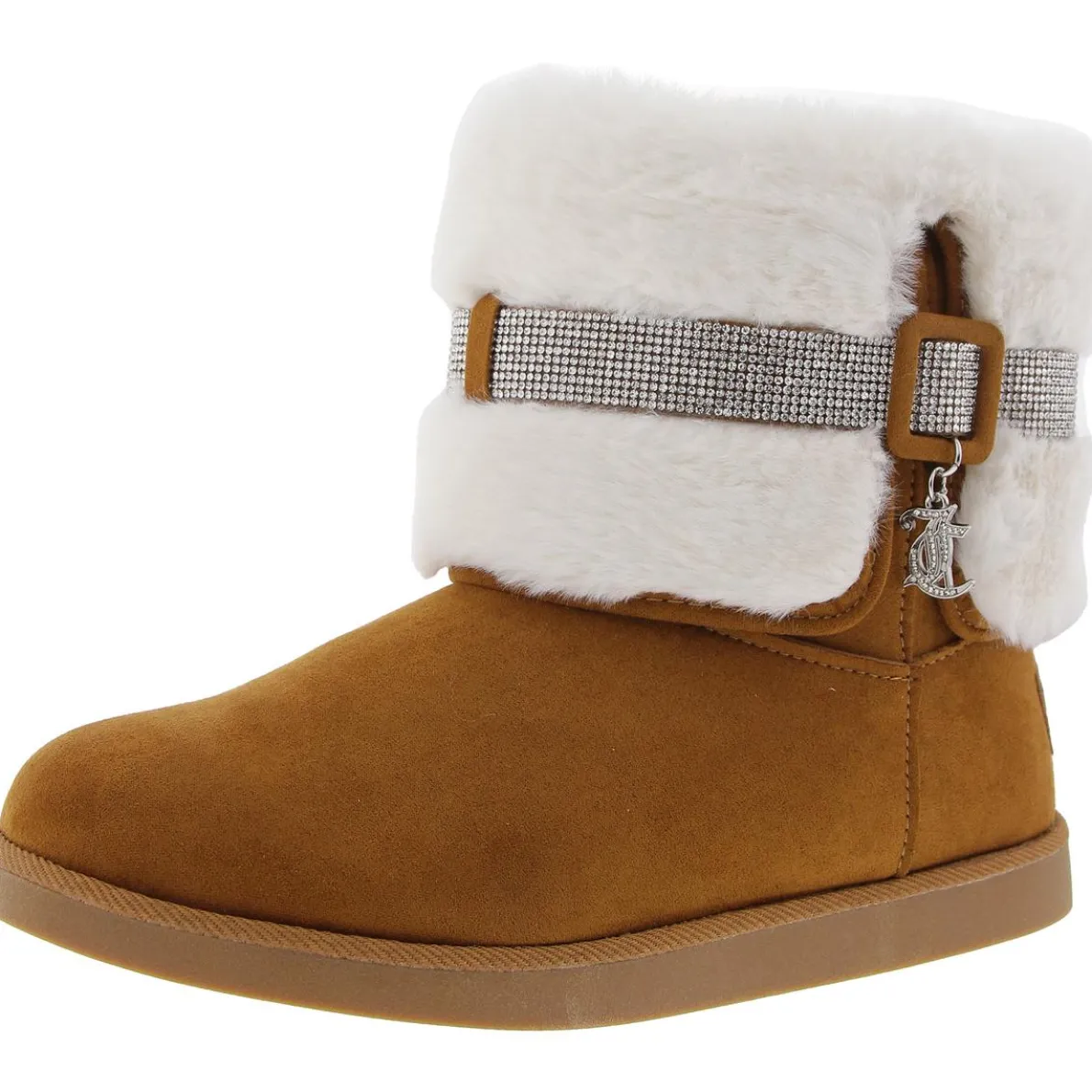 Kursive Faux Fur Faux Suede Booties