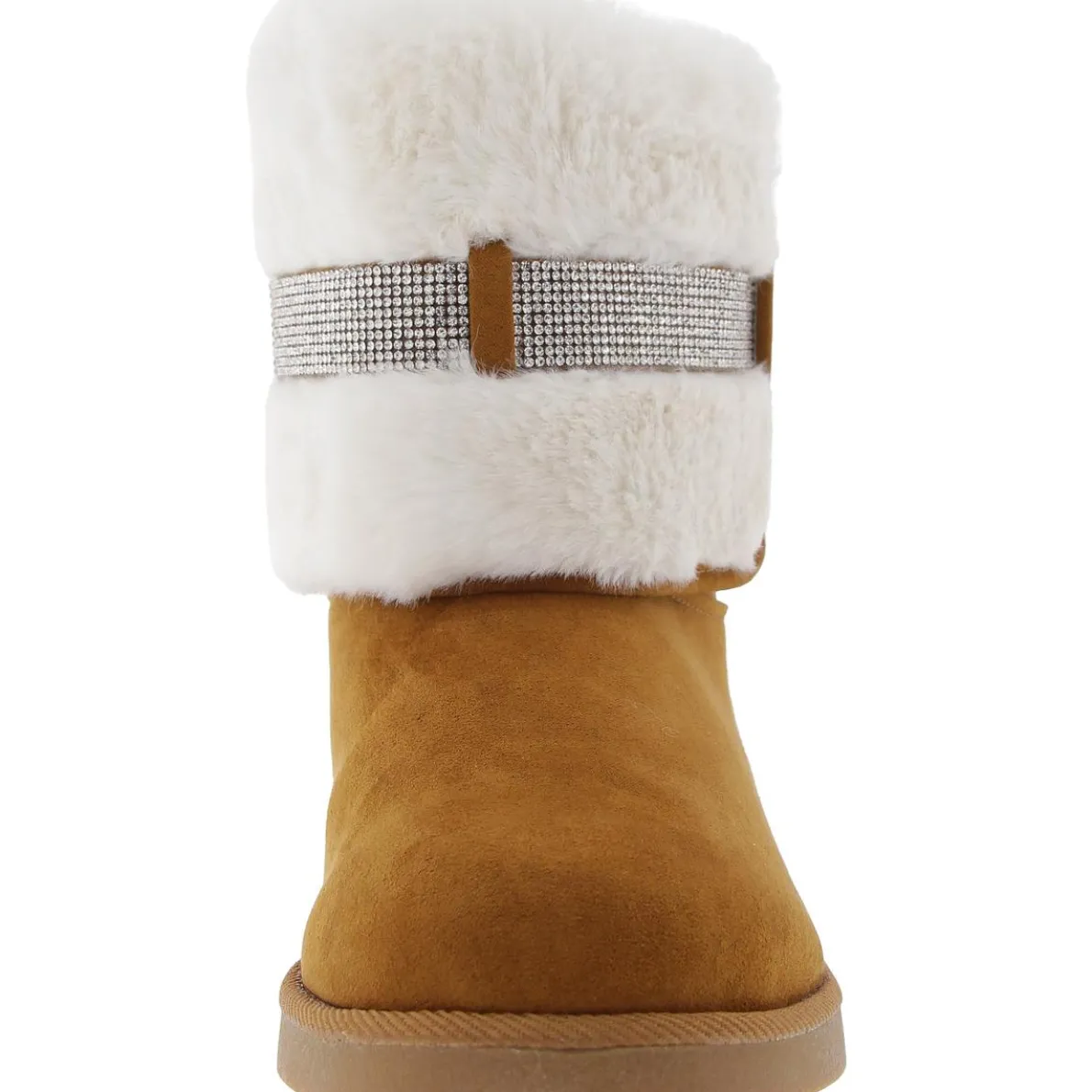 Kursive Faux Fur Faux Suede Booties