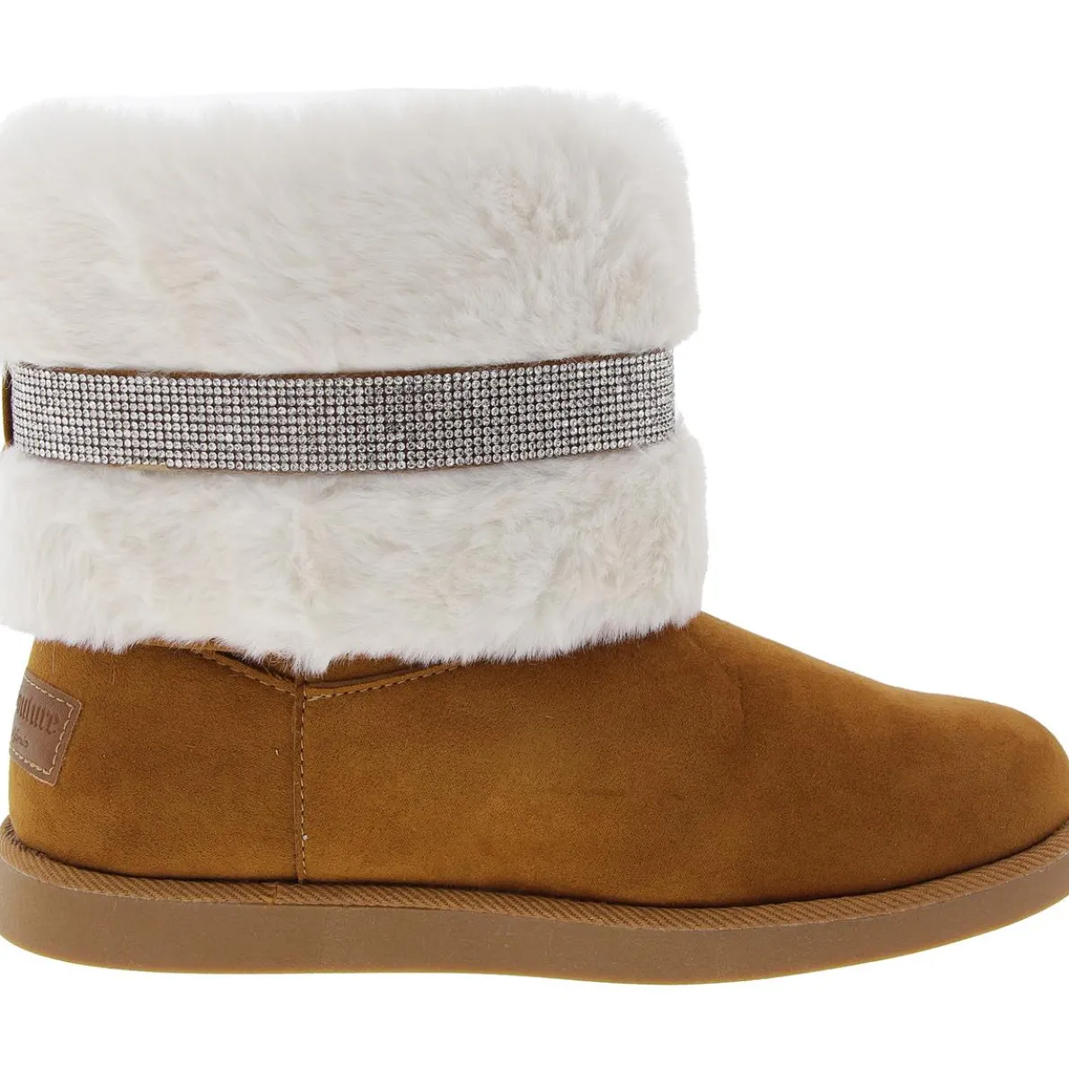 Kursive Faux Fur Faux Suede Booties