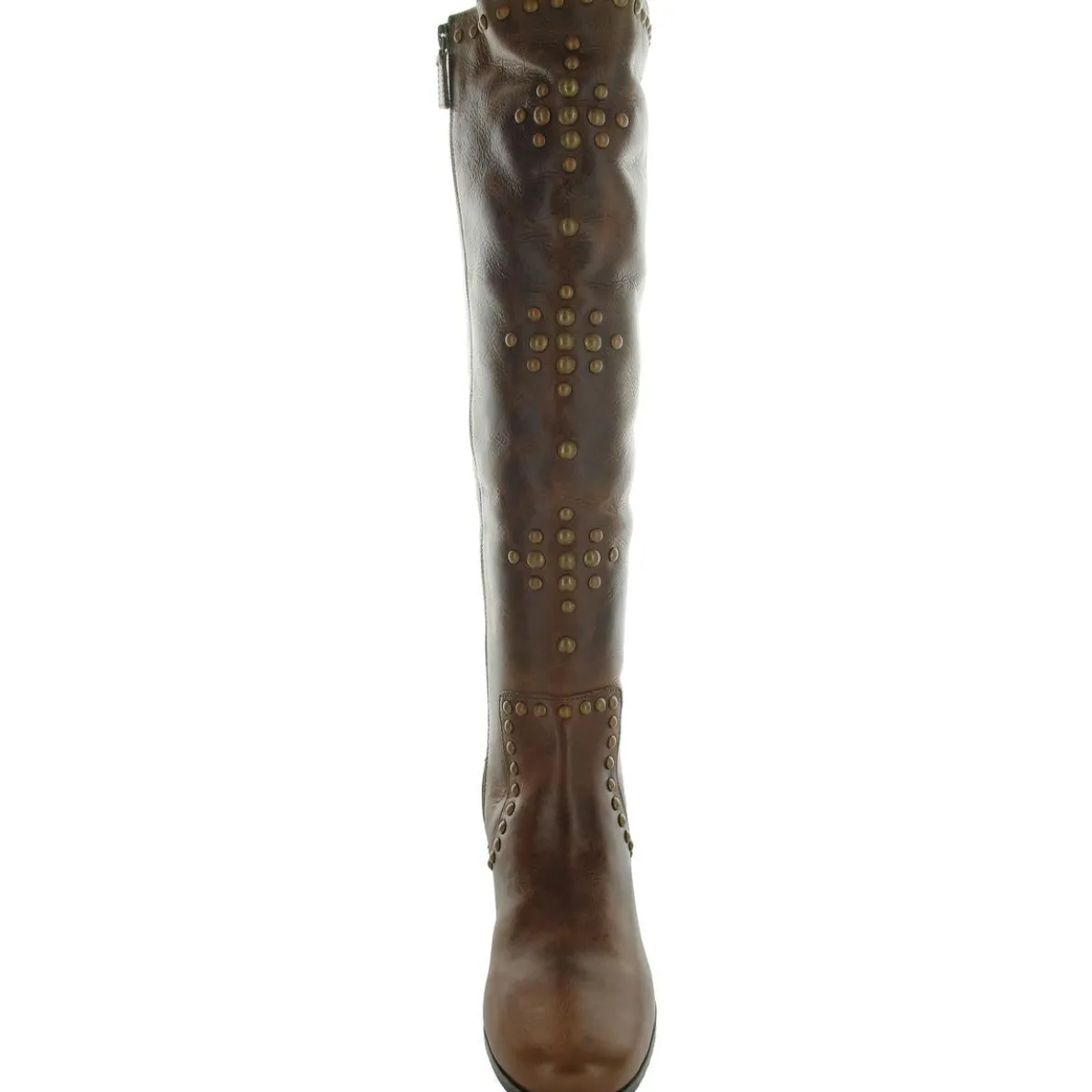 Fortune Suede Block Heel Knee-High Boots