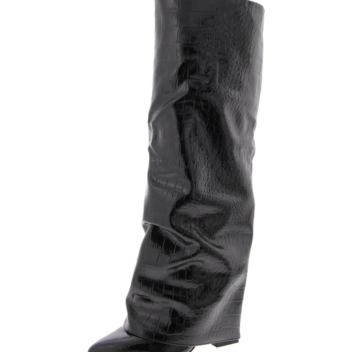 Covered Heel Heels Over-The-Knee Boots