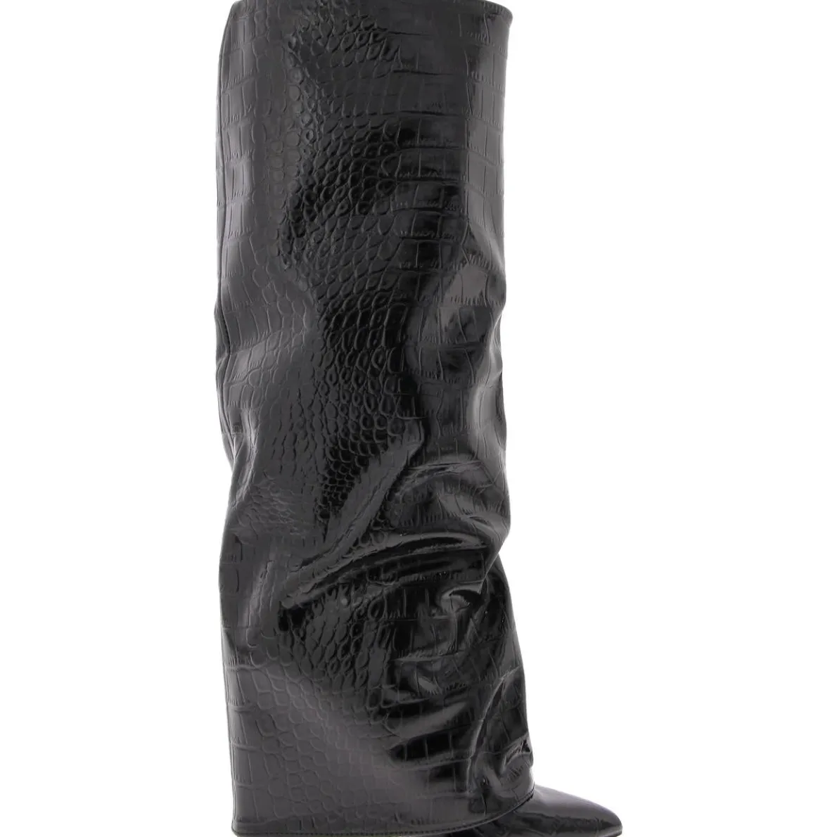 Covered Heel Heels Over-The-Knee Boots