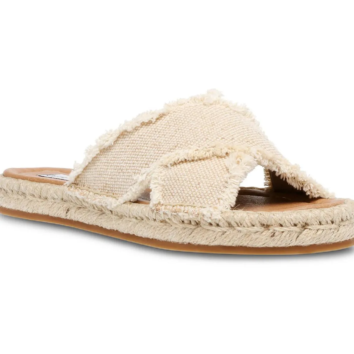 Zelina Canvas Espadrille Slide Sandals