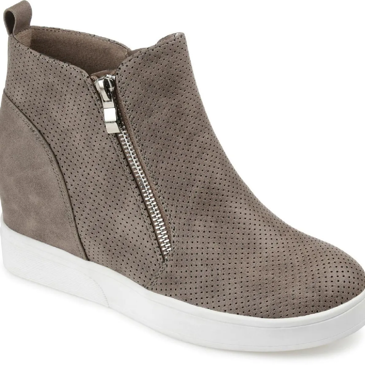 Pennelope Zipper Round Toe Booties