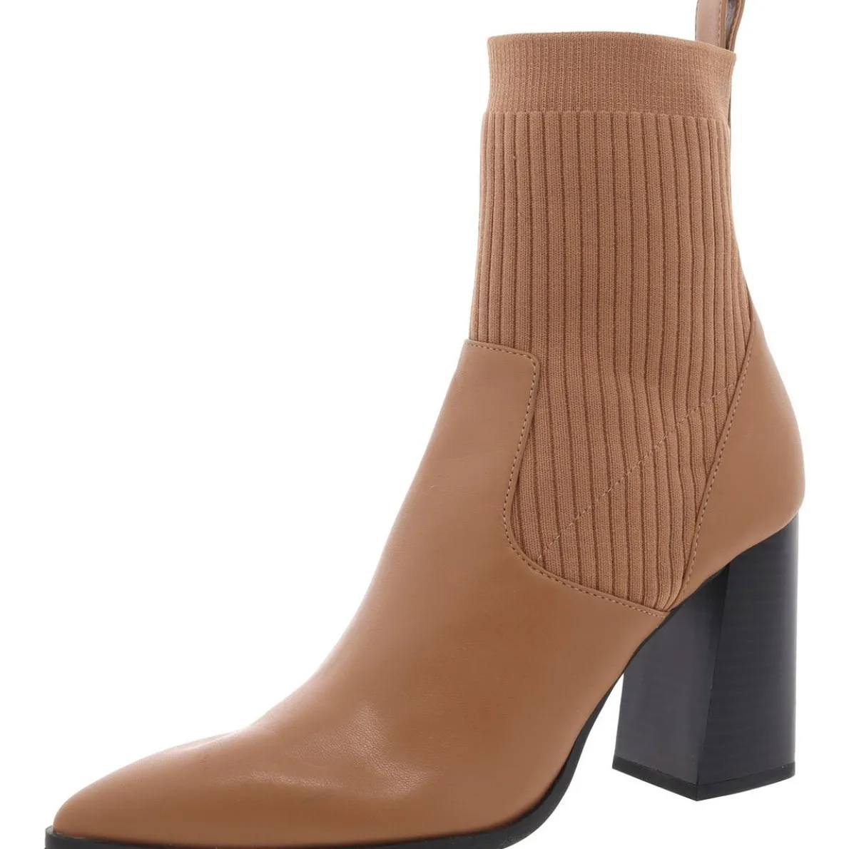 Rafael Faux Leather Pointy Toe Chelsea Boots