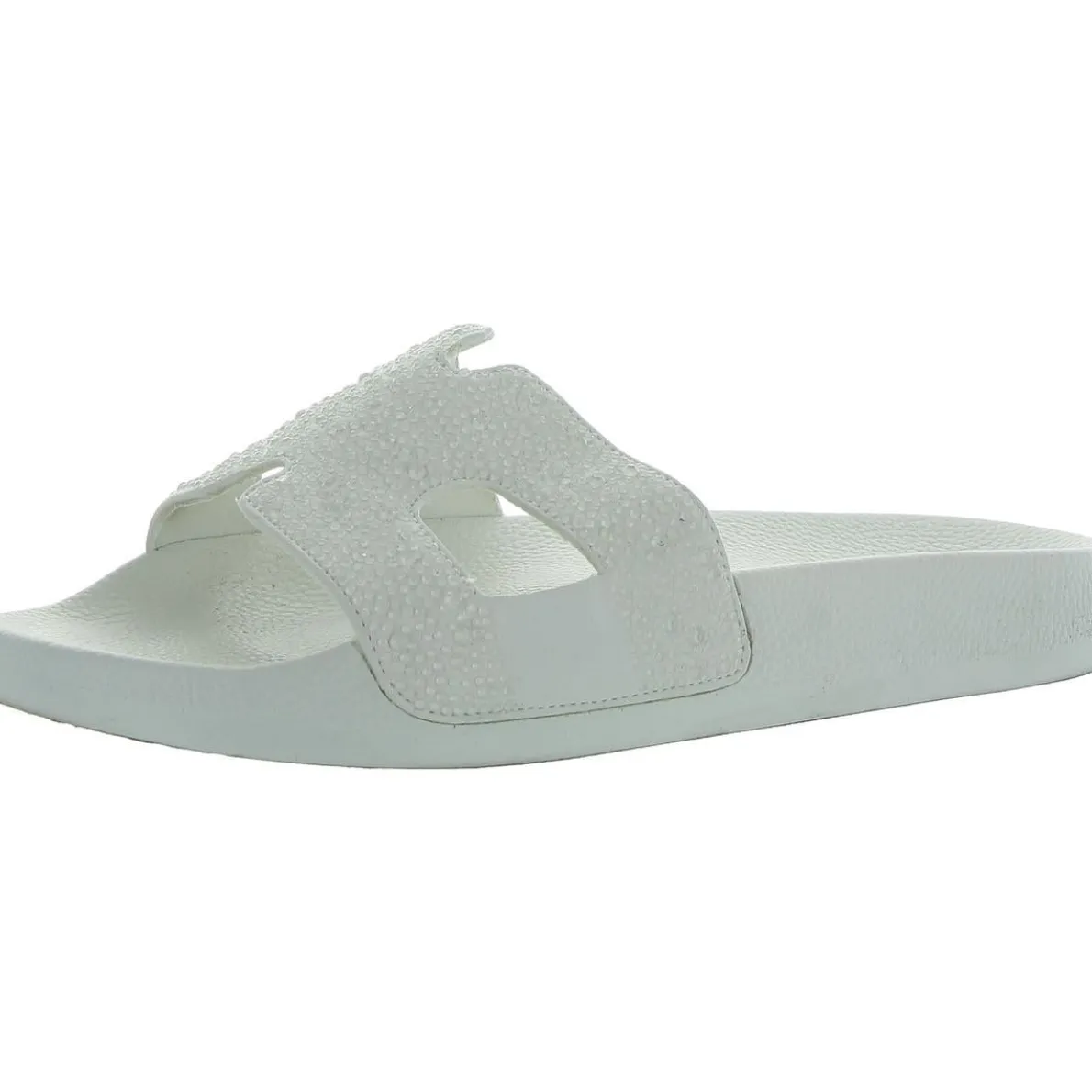 Pia Rhinestone Slip-In Slide Sandals