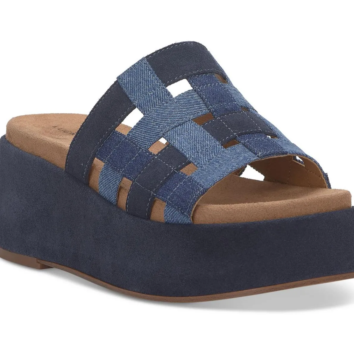 Ulrich Leather Wedge Platform Sandals