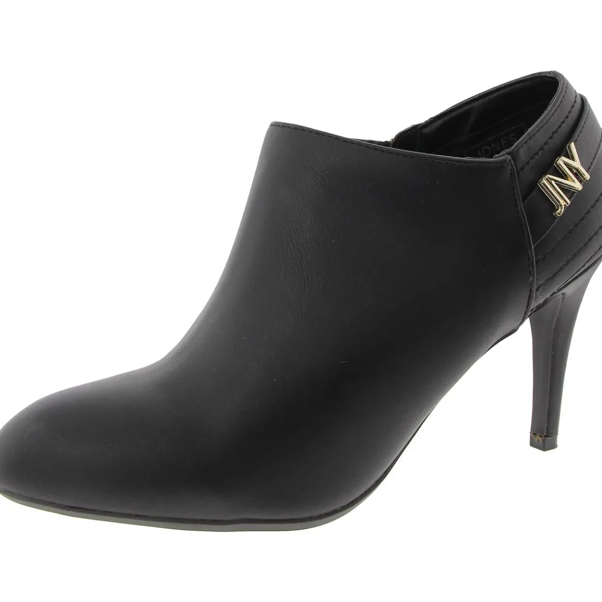 Kaielle Faux Leather Zipper Ankle Boots