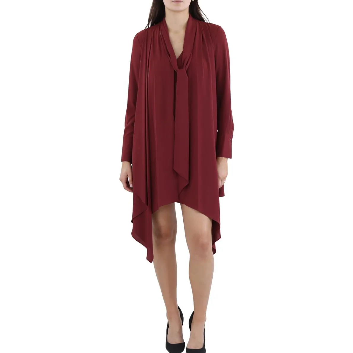 Asymmetric Midi Dress