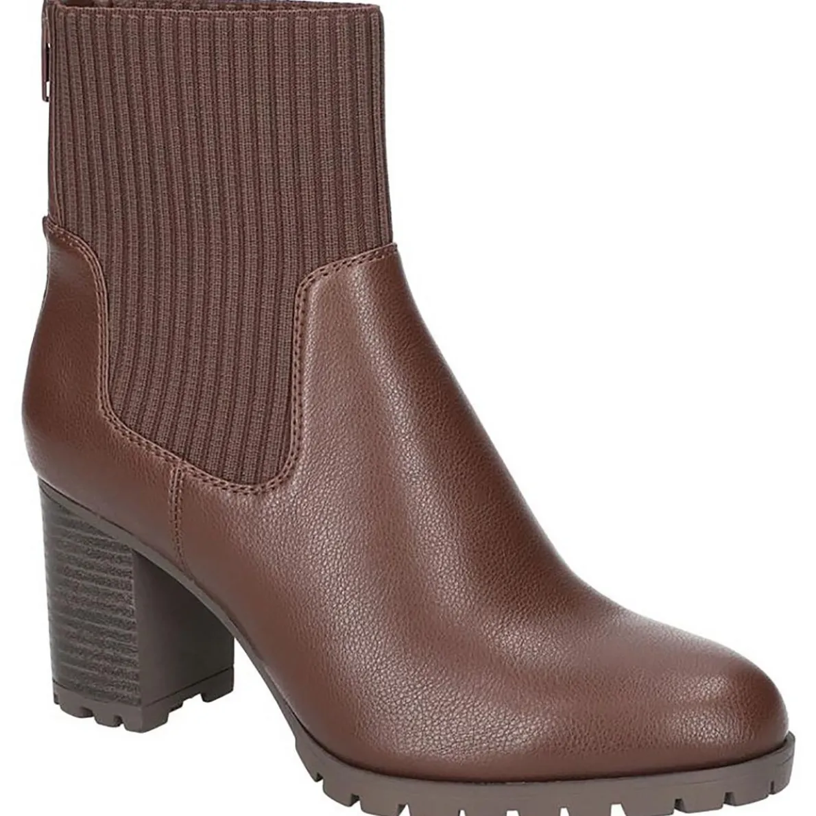 Block Heel Ankle Boots