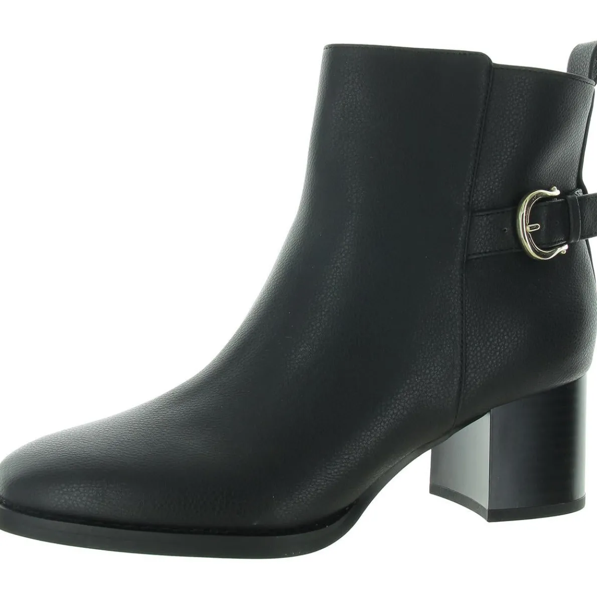 Jovviee Buckle Slip On Ankle Boots