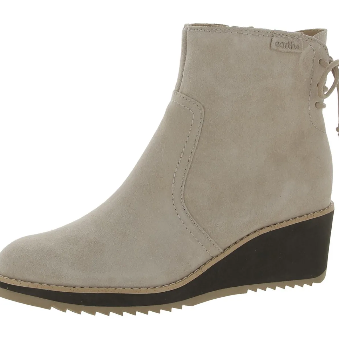 Calia Suede Round Toe Ankle Boots