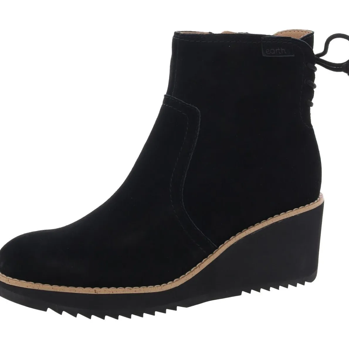 Calia Suede Round Toe Ankle Boots
