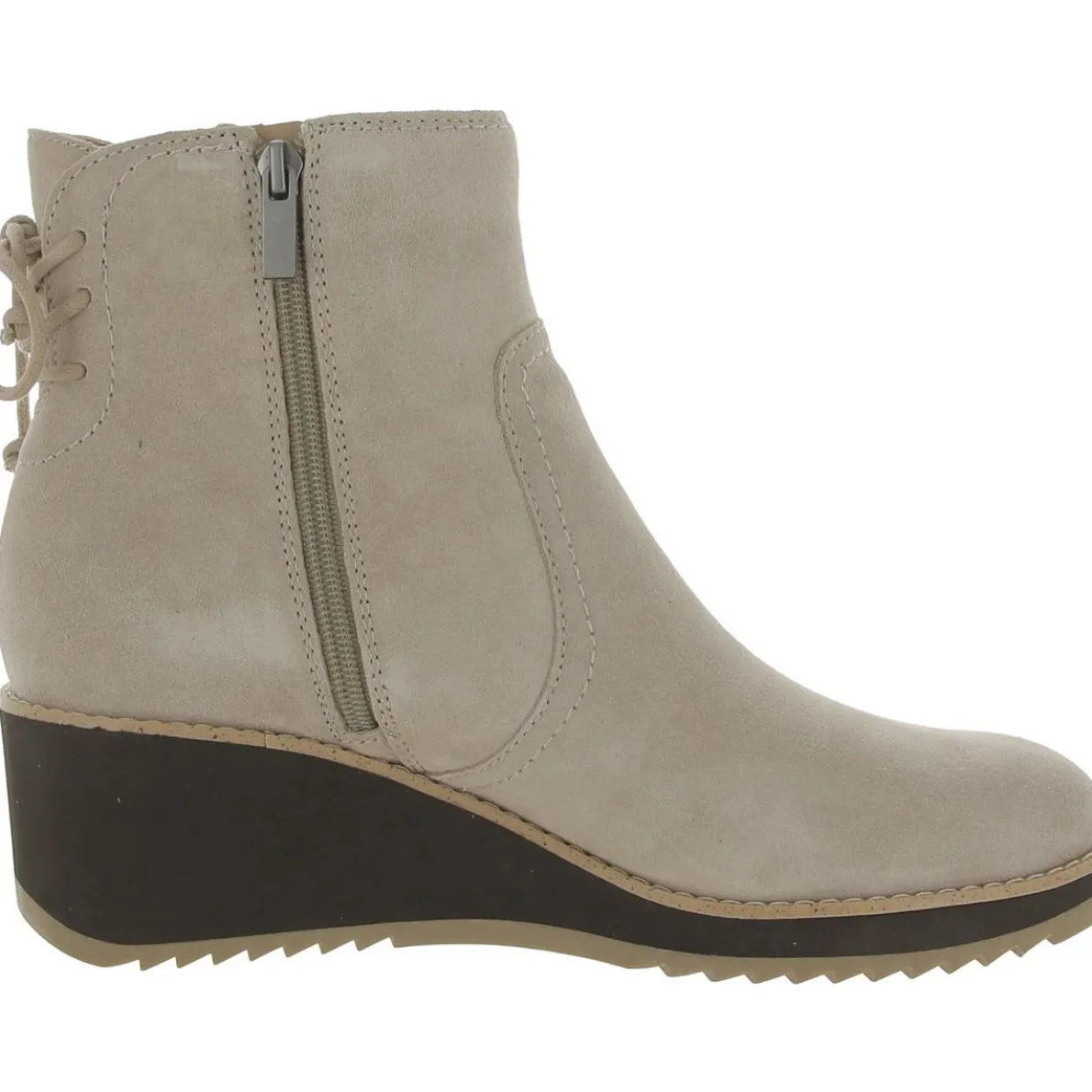 Calia Suede Round Toe Ankle Boots