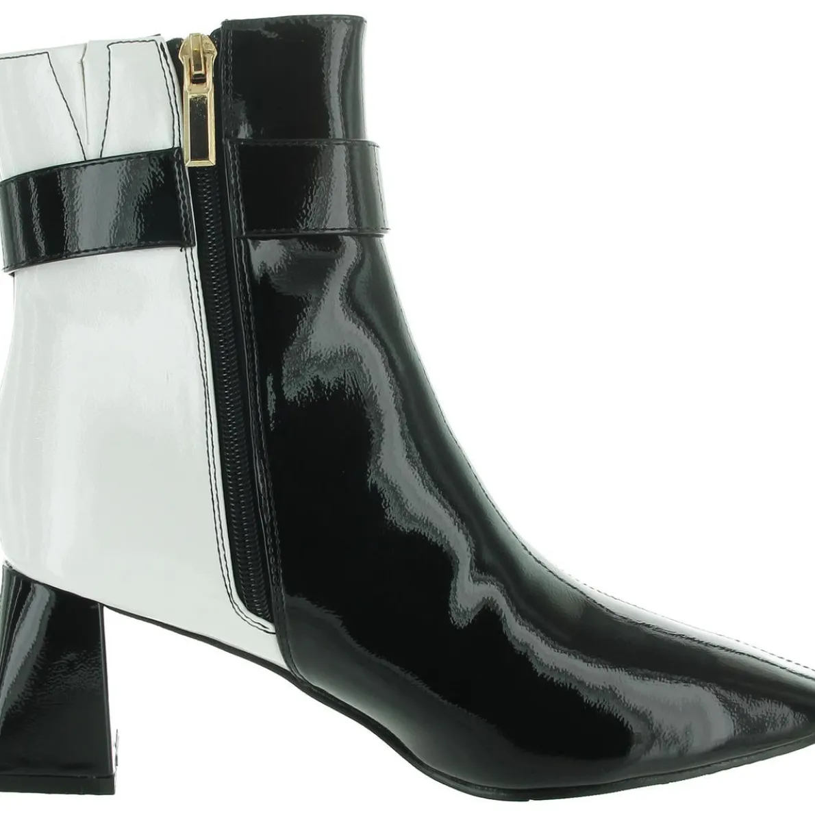 Buckle Mid-Calf Boots