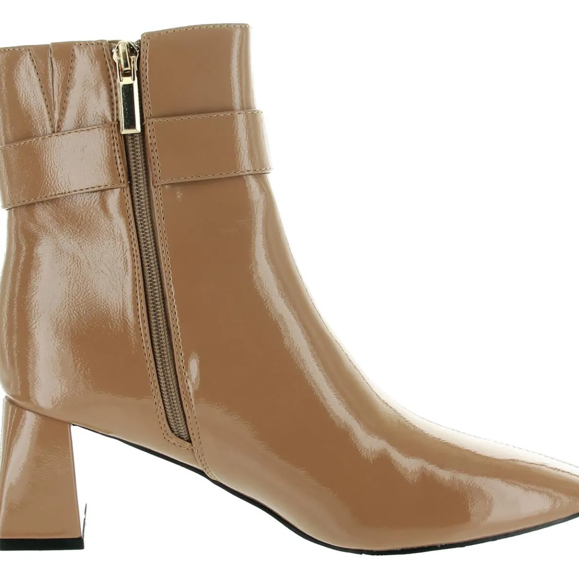 Buckle Mid-Calf Boots