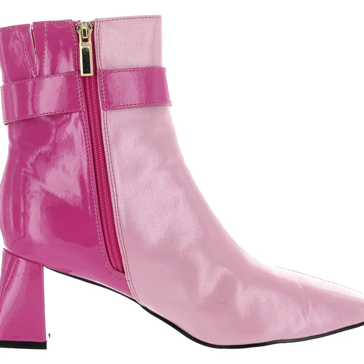 Buckle Mid-Calf Boots