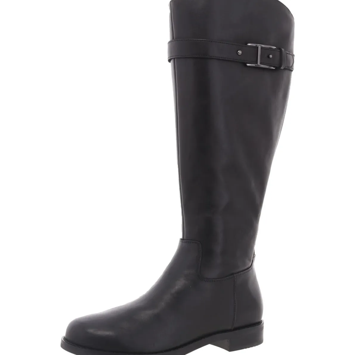 Aubrey Wide Calf Leather Knee-High Boots