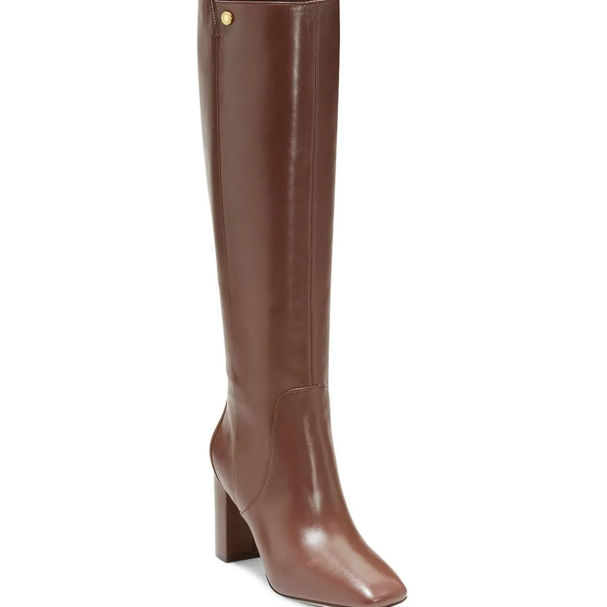 Valley Leather Square Toe Knee-High Boots
