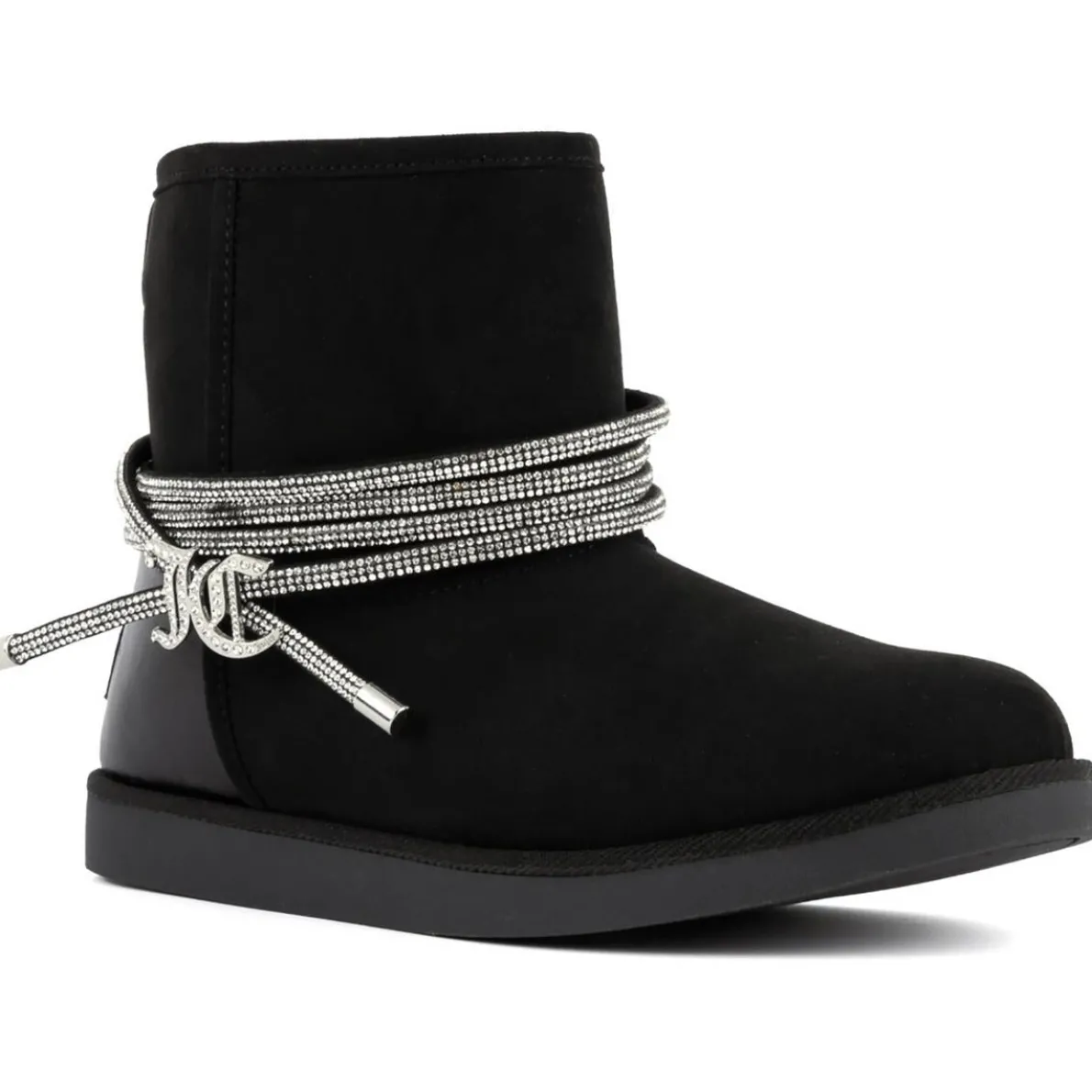 KANDAR Rhinestone Ankle Boots